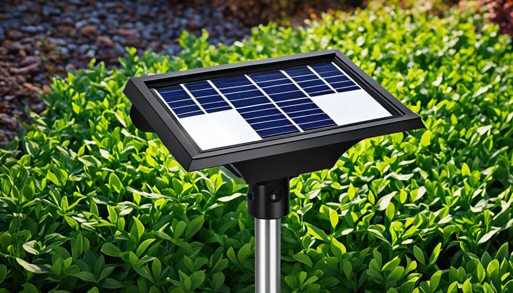 Características lámpara solar