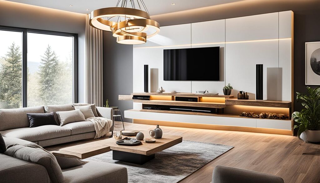 Iluminación muebles TV