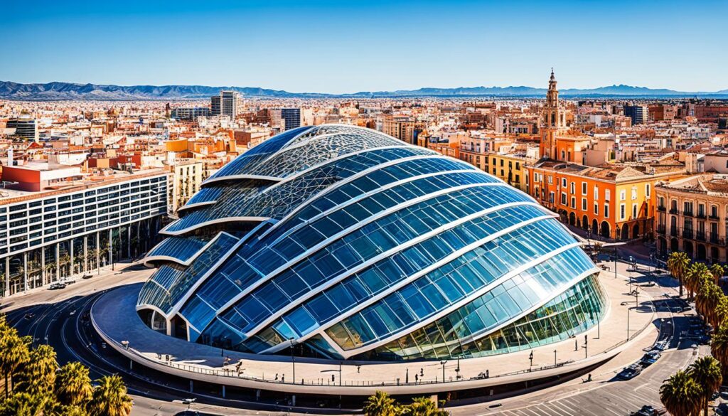 arquitectura futurista en Valencia