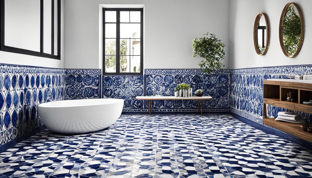 azulejos en decoración