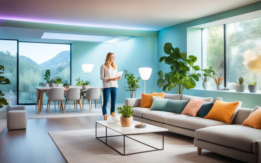 beneficios de la iluminación inteligente en el hogar