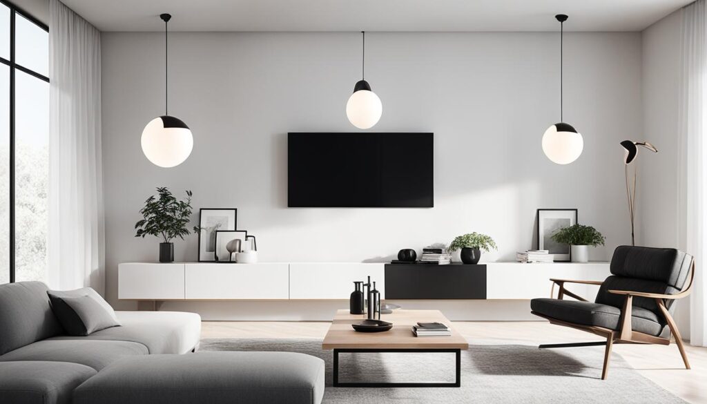 características de las luces minimalistas