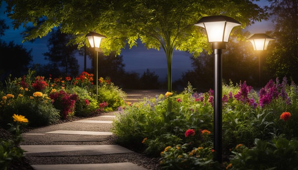 criterios para elegir luces solares de jardin