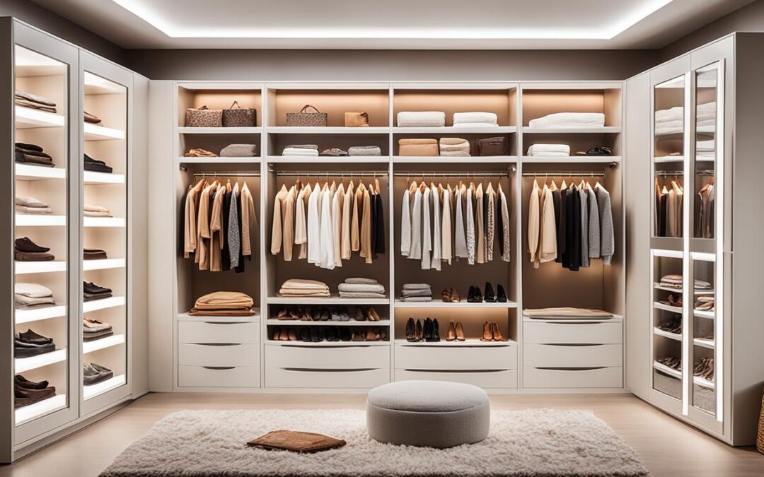 Iluminación para armarios en dormitorios: ideas