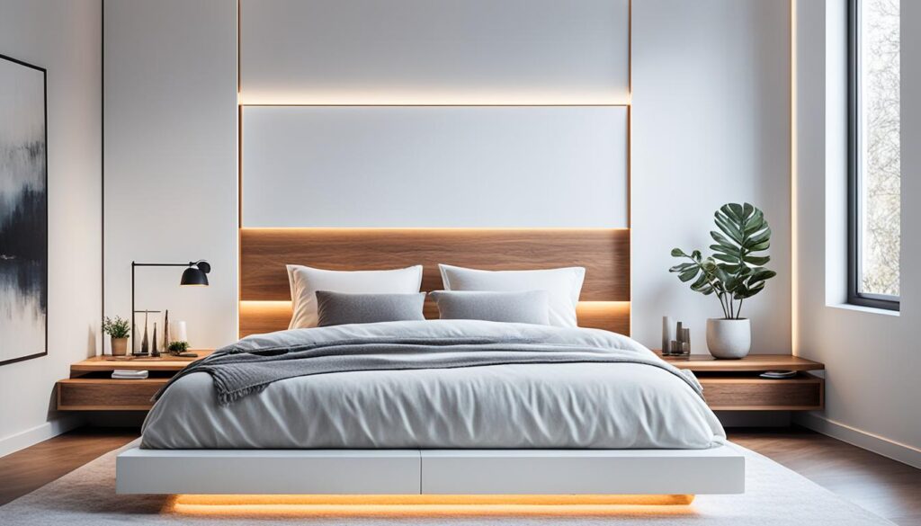 lámparas dormitorio luces led