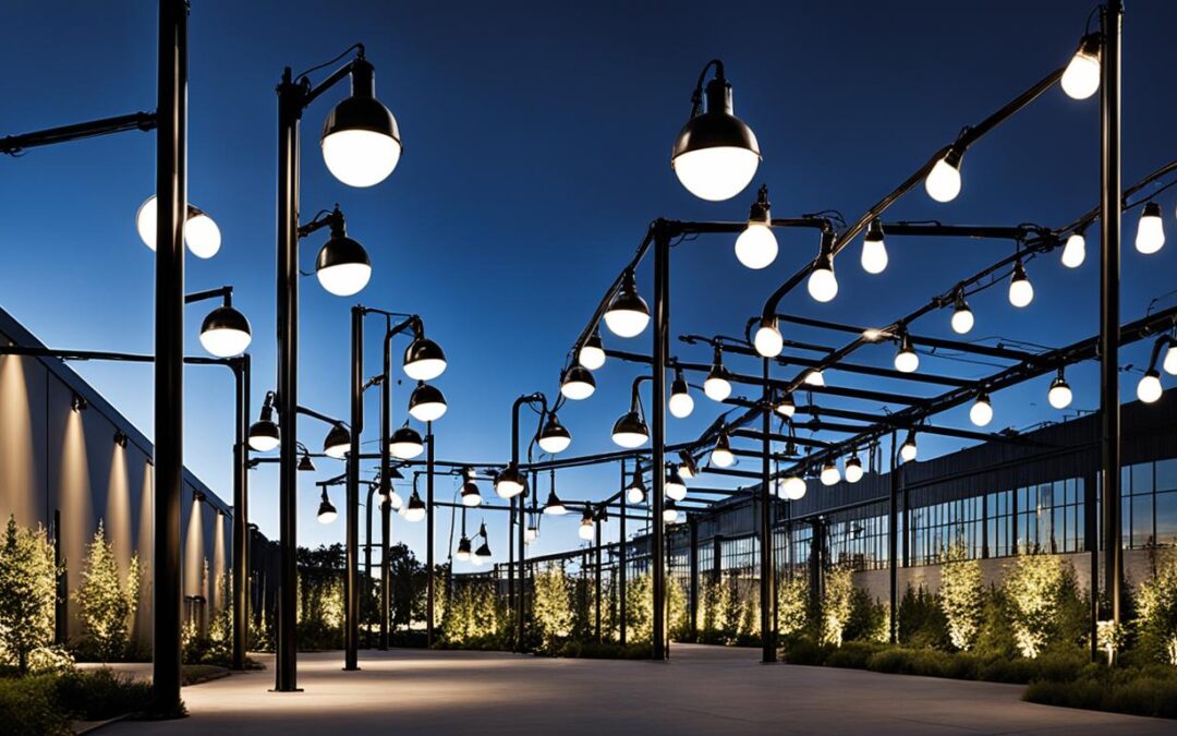 Lámparas industriales para exteriores: Iluminación