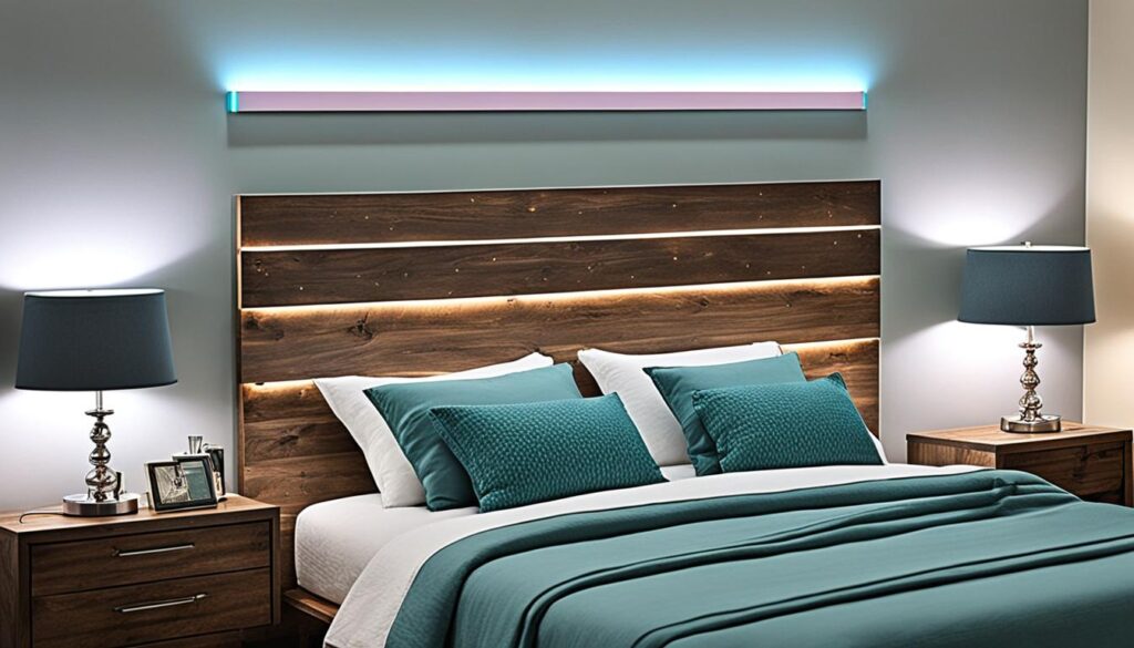 opciones luces led cabecero