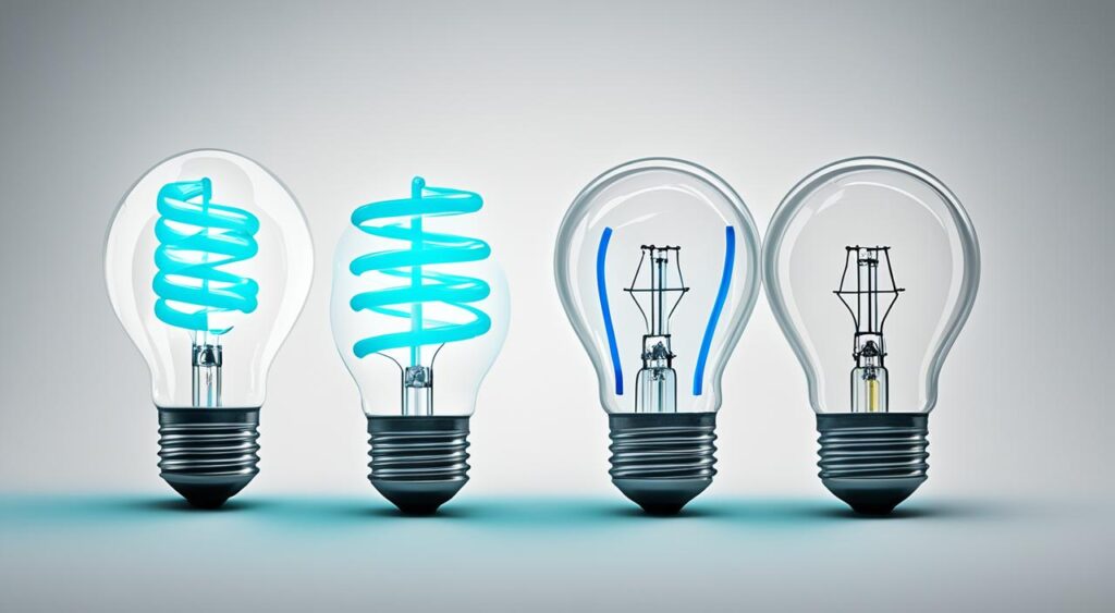 Eficiencia energética en lumenes y vatios