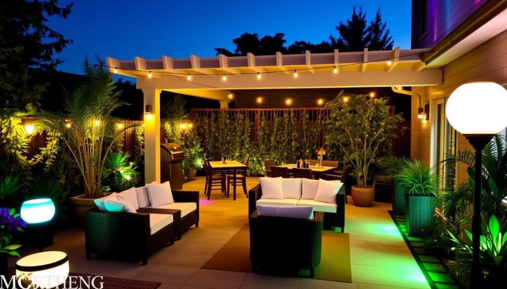iluminación exterior led