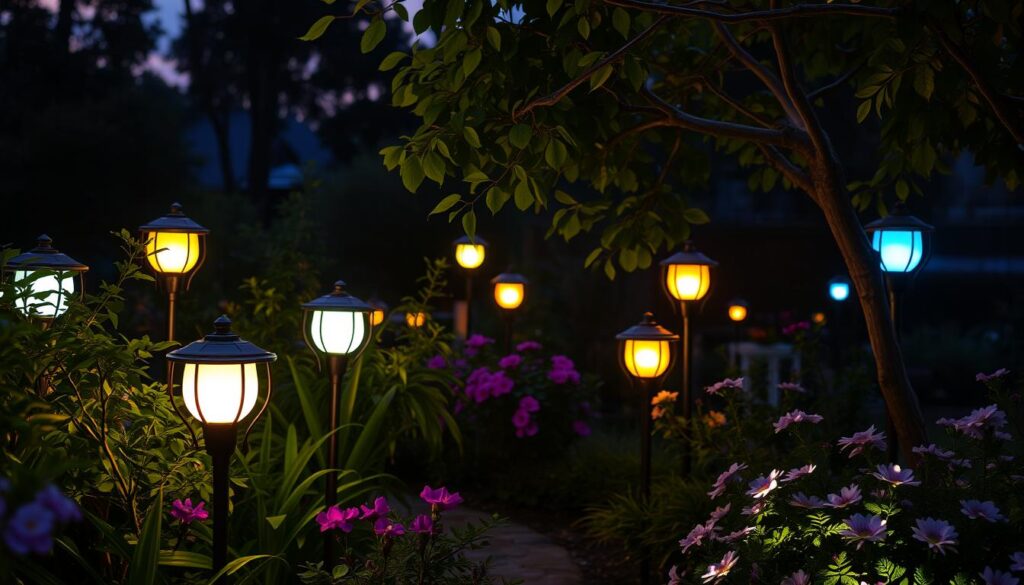 lámparas led para jardín