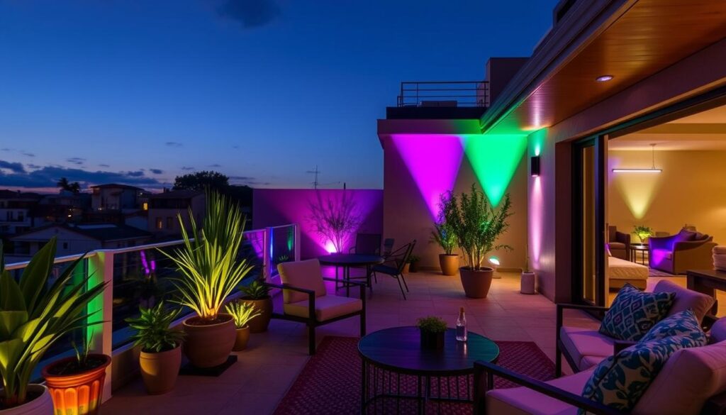 proyectores led para terraza