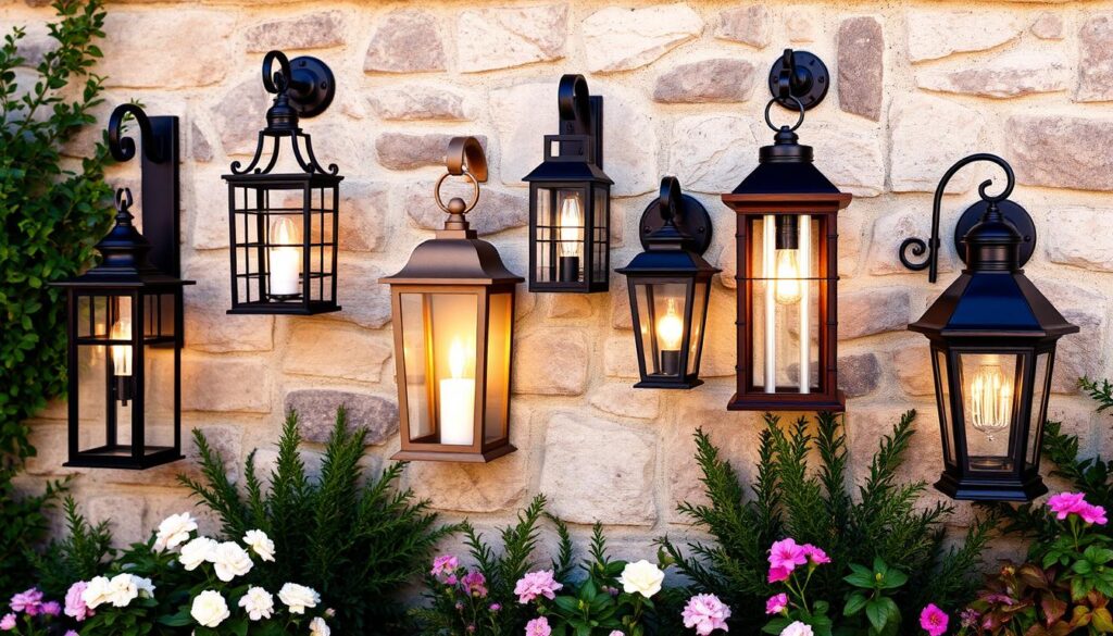 faroles de pared para exterior