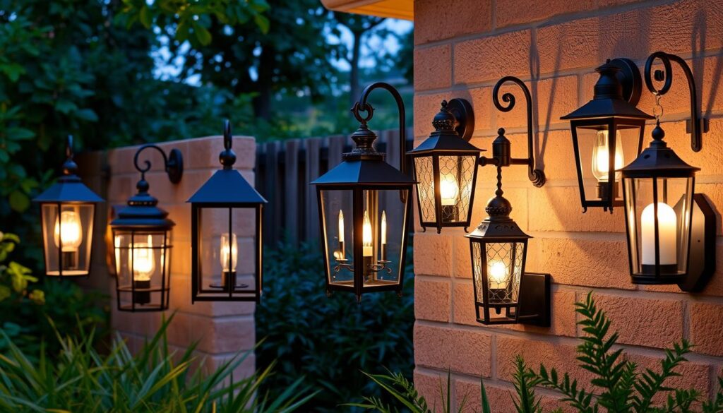 faroles de pared para exterior