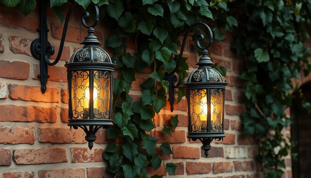 faroles de pared vintage