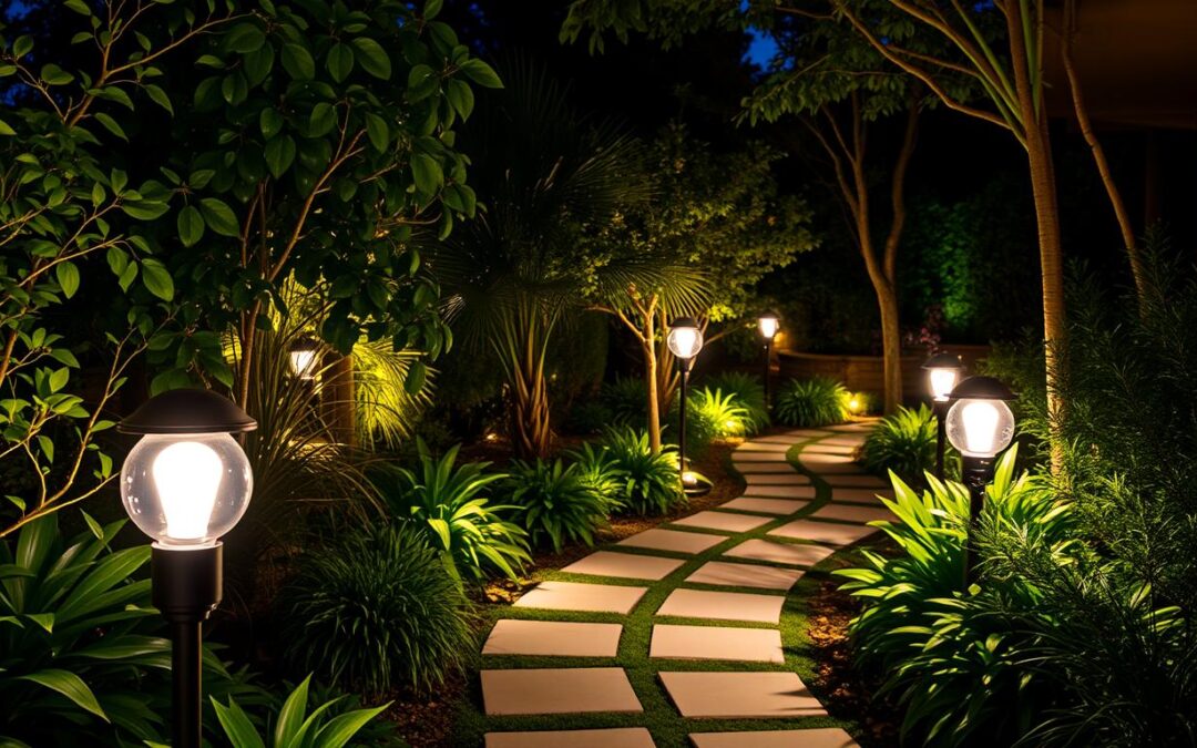 focos de bajo consumo para jardín