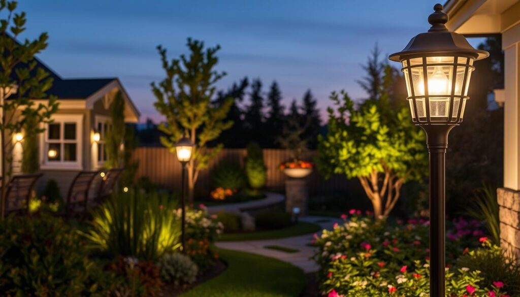 iluminación exterior LED
