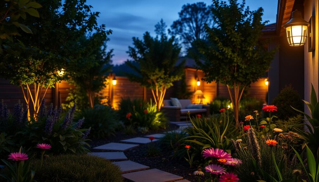 iluminación exterior LED