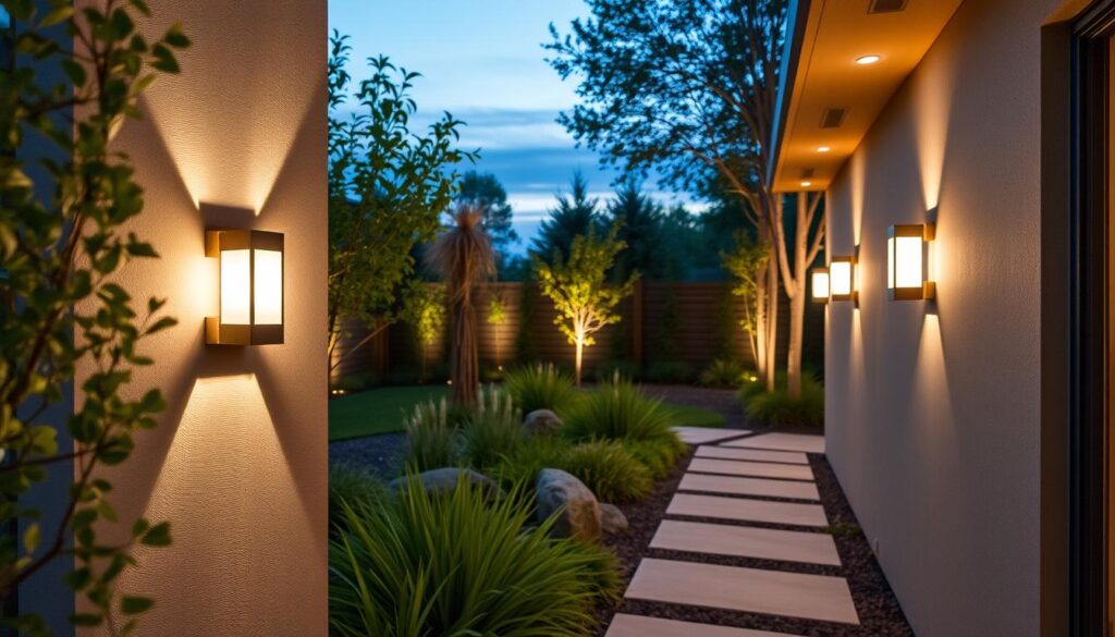 iluminación exterior eficiente