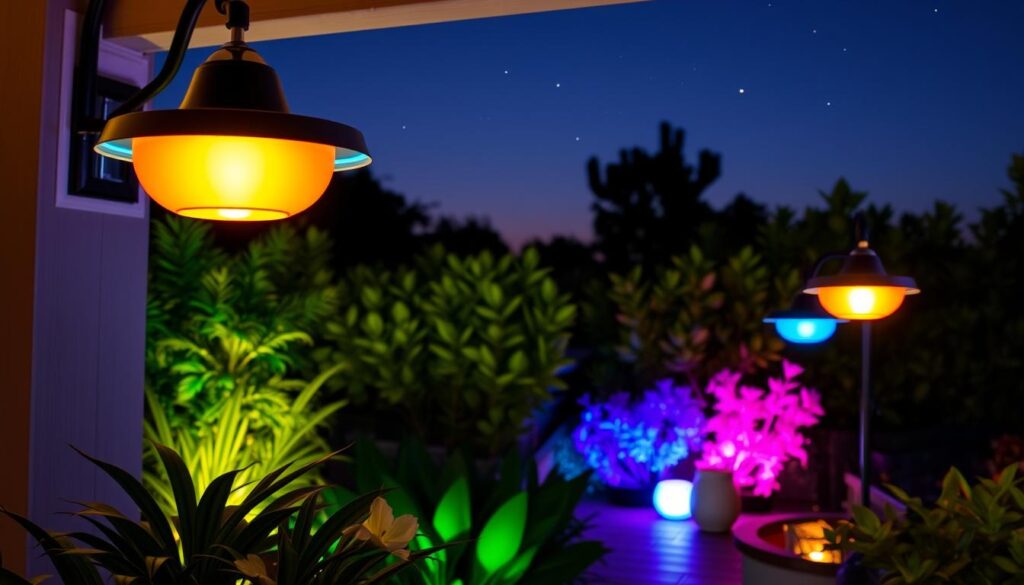 iluminación led exterior