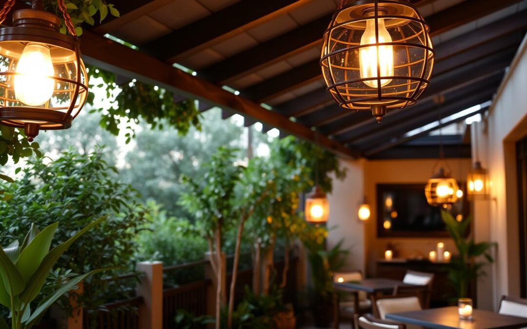 Descubre las mejores lámparas colgantes para tu terraza
