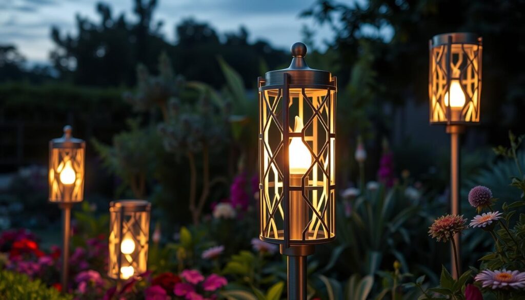 lámparas de diseño para jardín