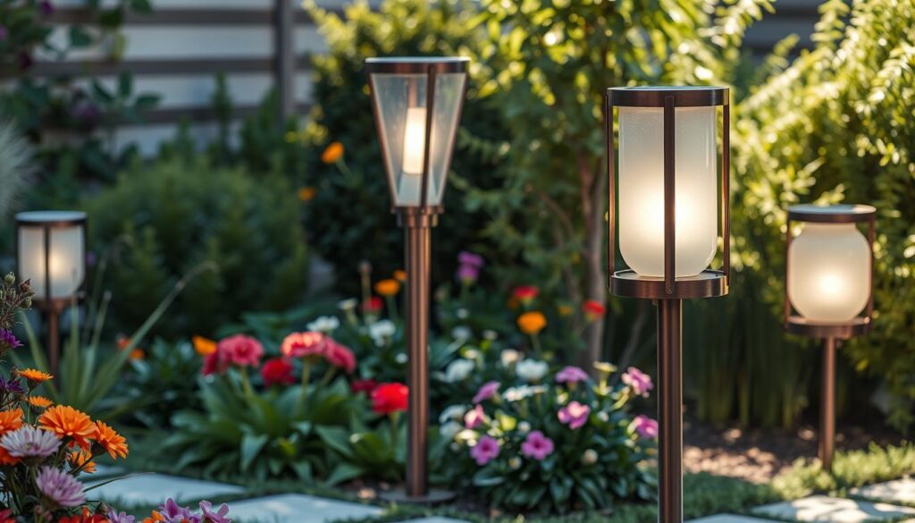 lámparas de diseño para jardín