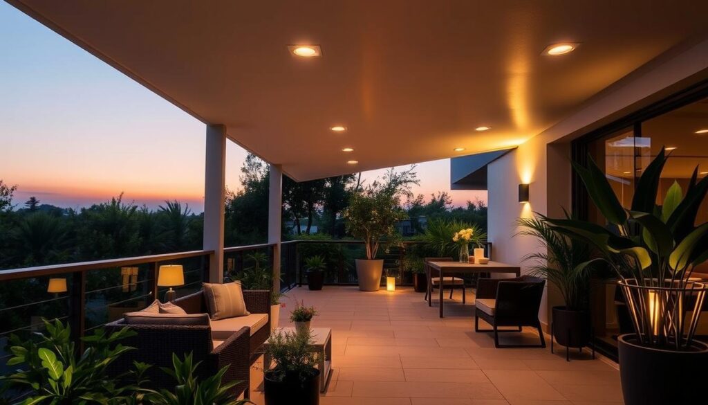 luces empotrables para terraza