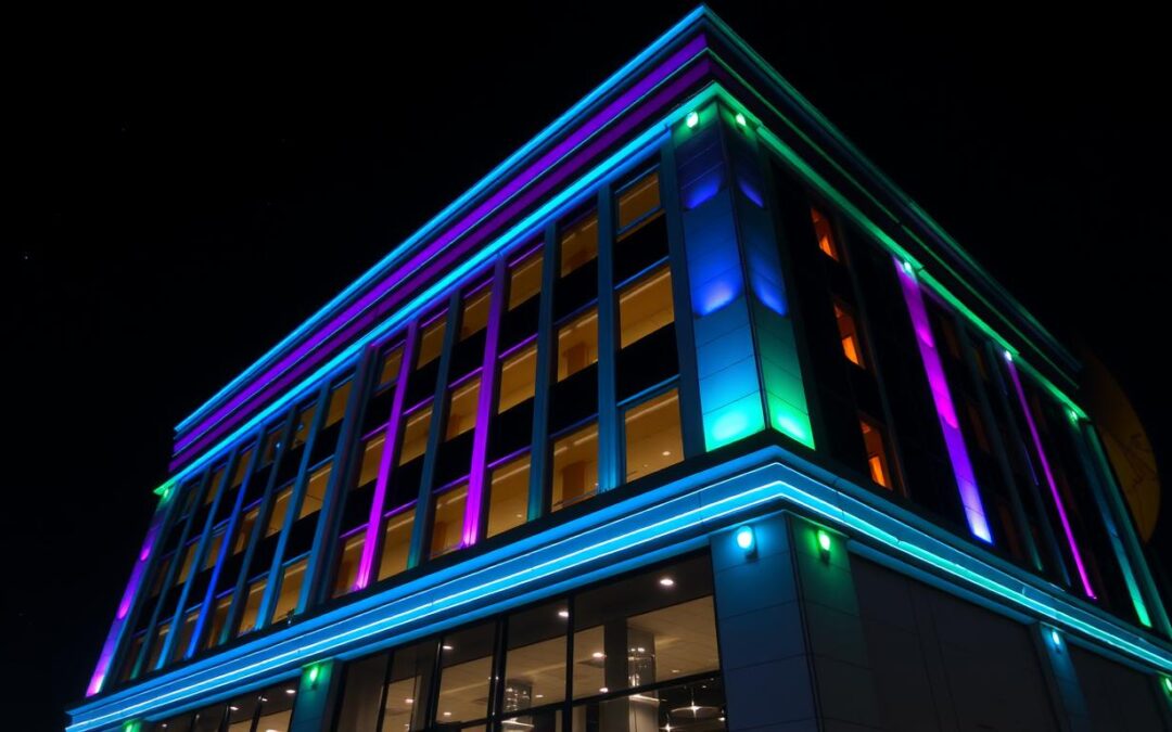 Descubre las mejores luces led para fachadas