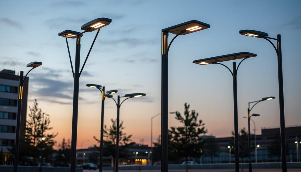 postes de luz modernos