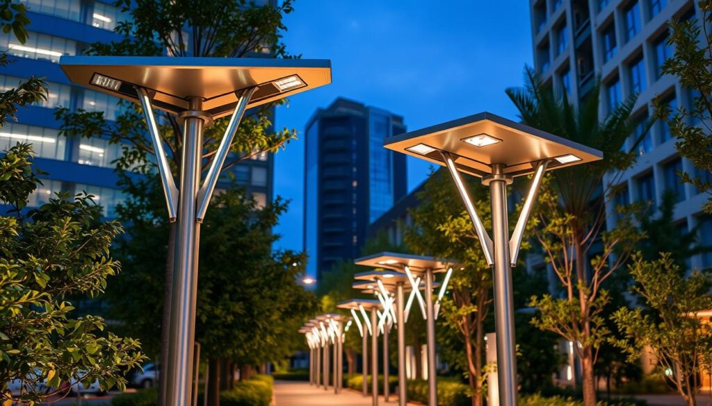 postes de luz modernos