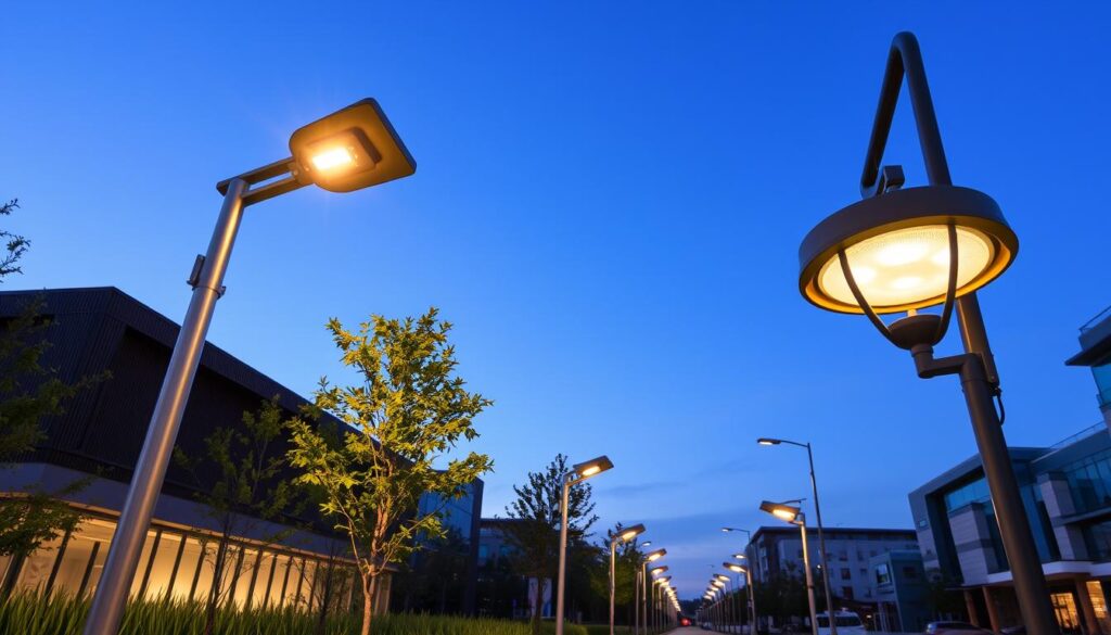 postes de luz modernos