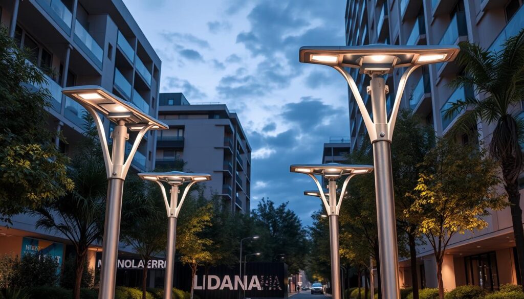postes de luz modernos