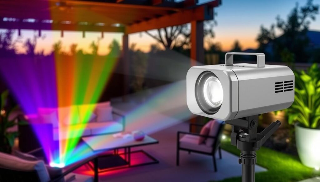 proyector led exterior